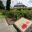 Rose Garden and pergola. January - Royal Botanic Garden, Sydney